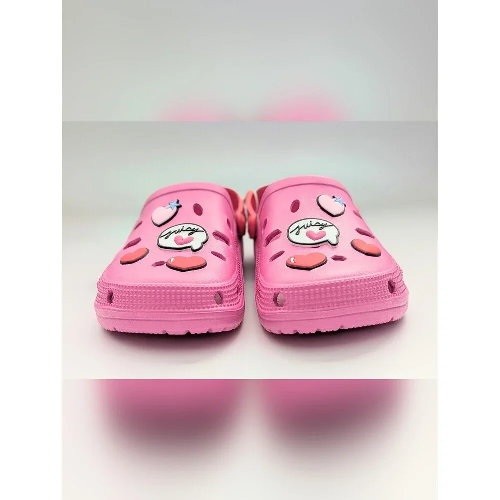 Juicy Couture Kids' (Size 3) Pink Slip-On 